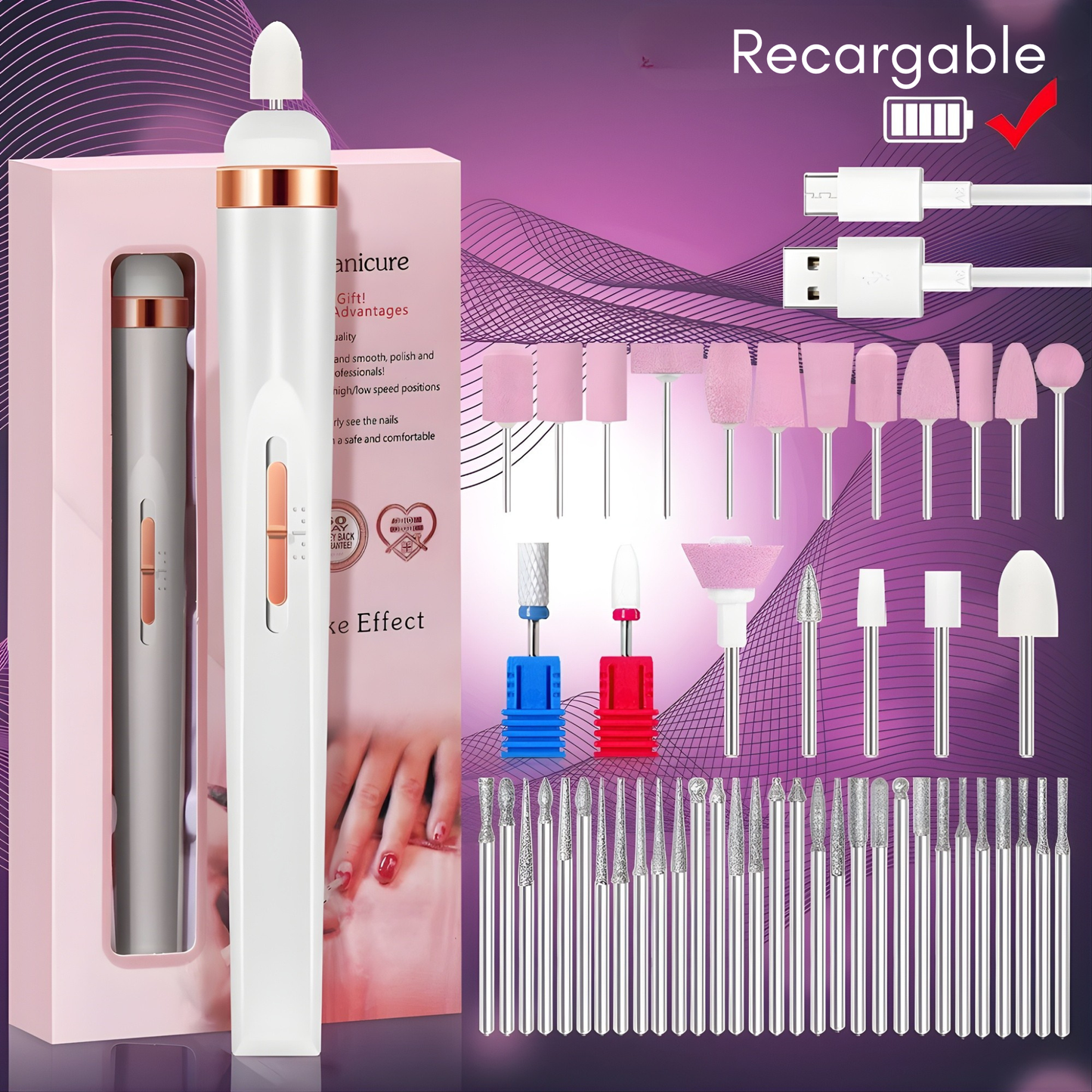 5-in-1 Electric Nail Drill